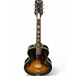 Vintage 1960s Harmony H1456 Sunburst Acoustic Guitar