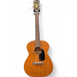 Vintage 1960s Harmony H165 Natural Acoustic Guitar