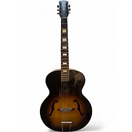 Vintage 1960s Harmony Master H945 2 Color Sunburst Acoustic Guitar