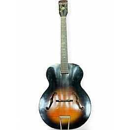 Vintage 1960s Harmony monterey 3 Color Sunburst Acoustic Guitar