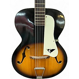Vintage 1960s Kay P7 Archtop Vintage Burst Acoustic Guitar