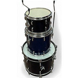 Vintage 1960s Leedy 3 Piece 1960s Kit Dark blue sparkle Drum Kit