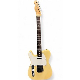 Vintage 1961 Fender Telecaster Left Handed Blonde Solid Body Electric Guitar