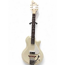 Vintage 1961 Supro Single Pickup Cream Solid Body Electric Guitar
