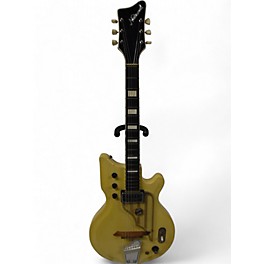 Vintage 1962 National Westwood 72 White Solid Body Electric Guitar