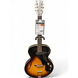 Vintage 1963 Gibson ES120T 2 Color Sunburst Hollow Body Electric Guitar