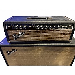Vintage 1964 Fender Band Master VM 40W and 2x12 Cab Tube Guitar Amp Head