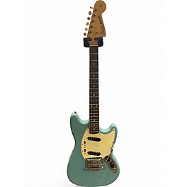 Vintage 1965 Fender Mustang Daphne Blue Solid Body Electric Guitar