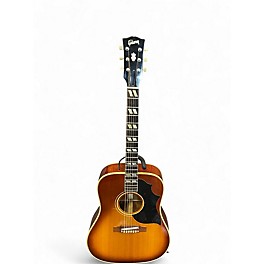 Vintage 1965 Gibson Southern Jumbo 2 Color Sunburst Acoustic Electric Guitar