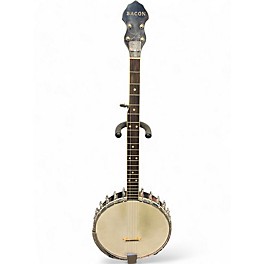 Vintage 1966 Bacon & Day TENOR OPEN BACK BANJO Natural Banjo