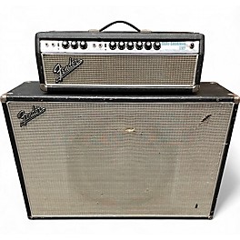 Vintage 1967 Fender Dual Showman Drip Edge Stack Tube Bass Amp Head