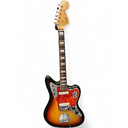 Vintage 1968 Fender Jaguar Sunburst Solid Body Electric Guitar