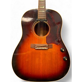 Vintage 1968 Gibson J160E 2 Color Sunburst Acoustic Electric Guitar