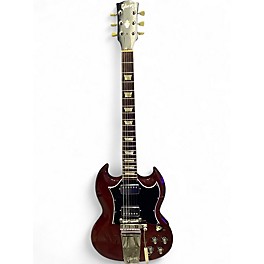 Vintage 1969 Gibson SG Cherry Solid Body Electric Guitar