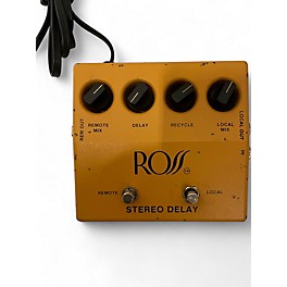Vintage 1970 ROSS Electronics STEREO DELAY Effect Pedal