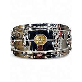 Vintage 1970s Gretsch Drums 5X14 Model 4160 Chrome Over Brass Chrome Drum