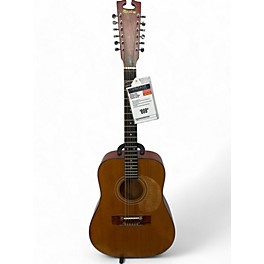 Vintage 1970s Harptone EN12 Natural 12 String Acoustic Guitar