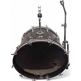 Vintage 1970s Ludwig 6 Piece vistalite black smoke Drum Kit