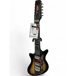 Vintage 1970s Mel-o-bar 10 string Sunburst Lap Steel