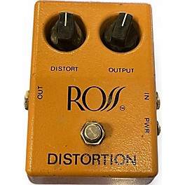 Vintage 1970s ROSS Electronics DISTORTION Effect Pedal