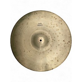 Vintage 1970s Zildjian 18in Thin Crash Cymbal