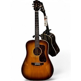 Vintage 1974 Guild D140 Tobacco Burst Acoustic Guitar