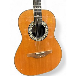 Vintage 1974 Ovation Glen Campbell 12 1618 Natural 12 String Acoustic Electric Guitar