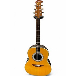 Vintage 1979 Ovation 1517 natural Acoustic Electric Guitar