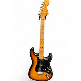 Vintage 1980 Fender Stratocaster 3 Color Sunburst Solid Body Electric Guitar