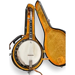Vintage 1980 Gibson RB250 Mastertone Natural Banjo