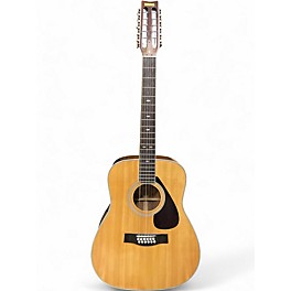 Vintage 1980 Yamaha FG-512 Vintage Natural 12 String Acoustic Guitar