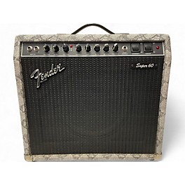 Vintage 1980s Fender super 60 Tube Guitar Combo Amp