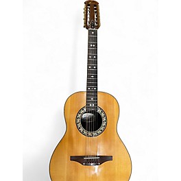Vintage 1980s Ovation Glenn Campbell 1118-4 Natural 12 String Acoustic Guitar