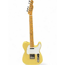 Vintage 1980s Squier TELECASTER MIJ Butterscotch Blonde Solid Body Electric Guitar