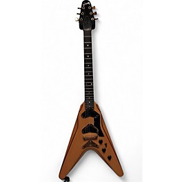 Vintage 1981 Gibson Flying V2 Natural Solid Body Electric Guitar