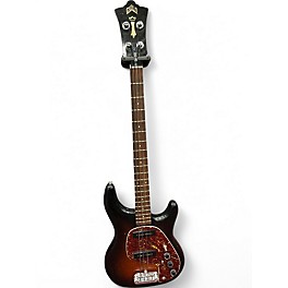 Vintage 1982 Guild SB-202 Sunburst Electric Bass Guitar