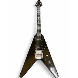 Vintage 1984 Gibson Flying V black Solid Body Electric Guitar