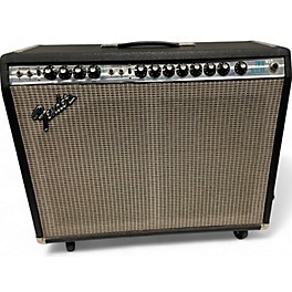 Vintage 1985 Fender Silver Face Twin Reverb Tube Guitar Combo Amp