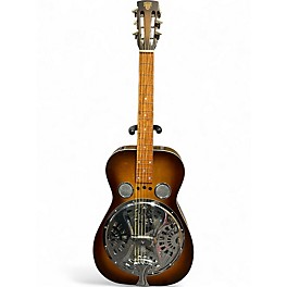 Vintage 1986 Dobro 60DS Squareneck Sunburst Resonator Guitar