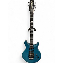 Vintage 1988 Hamer DOUBLECUT Blue Solid Body Electric Guitar