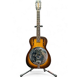 Vintage 1990s Gibson P60D ROUND NECK Sunburst Resonator Guitar