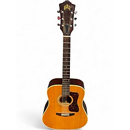 Vintage 1990s Guild D40 Natural Acoustic Guitar