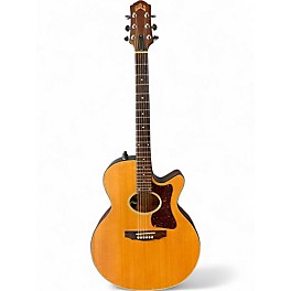 Vintage 1990s Guild F4CE Natural Acoustic Electric Guitar