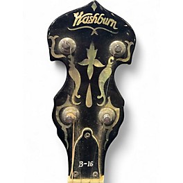 Vintage 1990s Washburn B16 NATURAAL Banjo
