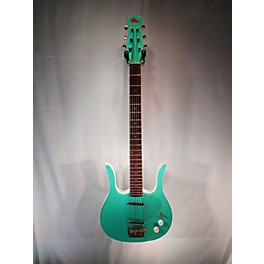 Vintage Vintage 1991 Jerry Jones Longhorn Bass VI Seafoam Green Electric Bass Guitar