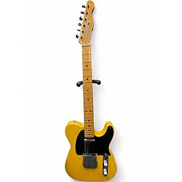 Vintage 1993 Fender 1952 Reissue Telecaster TV Yellow Solid Body Electric Guitar