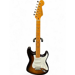 Vintage 1995 Fender American Reissue 57 Stratocaster Sunburst Solid Body Electric Guitar