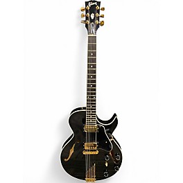 Vintage 1995 Gibson Howard Roberts Fusion III Black Hollow Body Electric Guitar