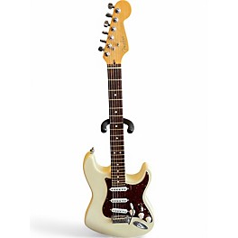 Vintage 1996 Fender Lone Star Stratocaster Arctic White Solid Body Electric Guitar