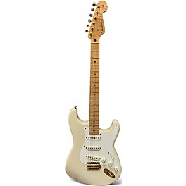 Vintage 1997 Fender 1958 Closet Classic Stratocaster Trans Blonde Solid Body Electric Guitar
